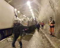 Bolu Dağı Tüneli’nde zincirleme kaza
