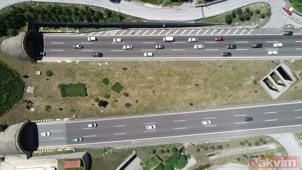 SON DAKİKA: Kurban Bayramı tatili için yollar doldu taştı! Bolu Dağı'nda kilometrelerce araç kuyruğu - 22