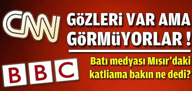 Batı medyası Mısır’daki katliama sessiz