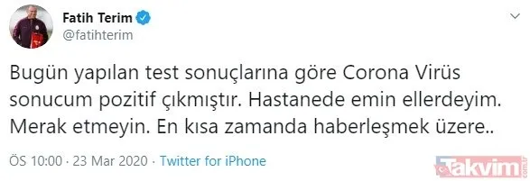 Son dakika haberi: Fatih Terim'in son durumu ne? İşte hastaneden ilk açıklama!-1