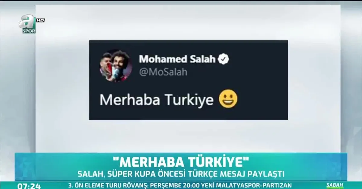 Salah'tan Türkiye paylaşımı