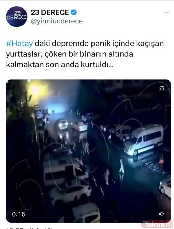 Deprem sonrası siyasi yağmacıları deşifre! 23 Derece'nin Kızılay çadırı ve AK Parti Meclis Üyesi Yunus Kaya yalanı! İşte yalanlar ve gerçekler - 47