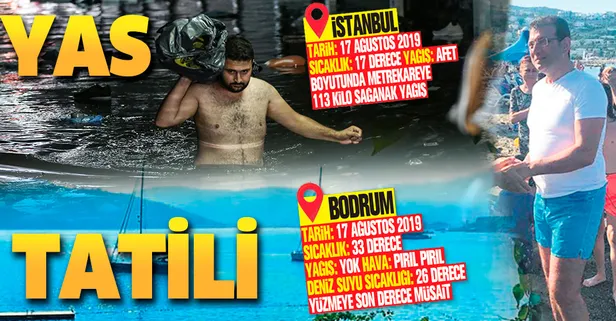 İstanbul'daki sel sonrası tepkiler artınca Ekrem İmamoğlu tatilini bitirdi