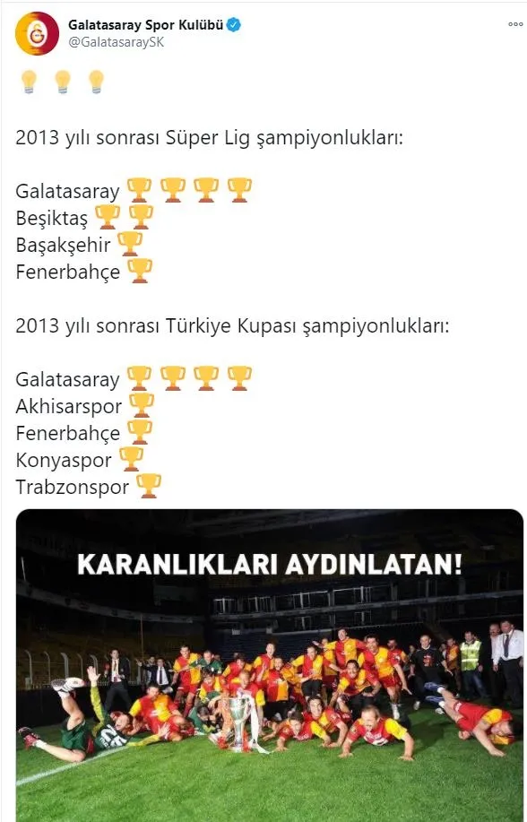 Galatasaray ve Fenerbahçe sosyal medyada kapıştı-3