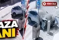 İki otomobil kafa kafaya çarpıştı: 3 yaralı
