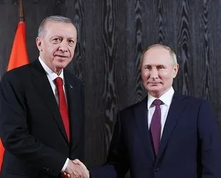 Son dakika Başkan Recep Tayyip Erdoğan Vladimir Putin ile görüştü