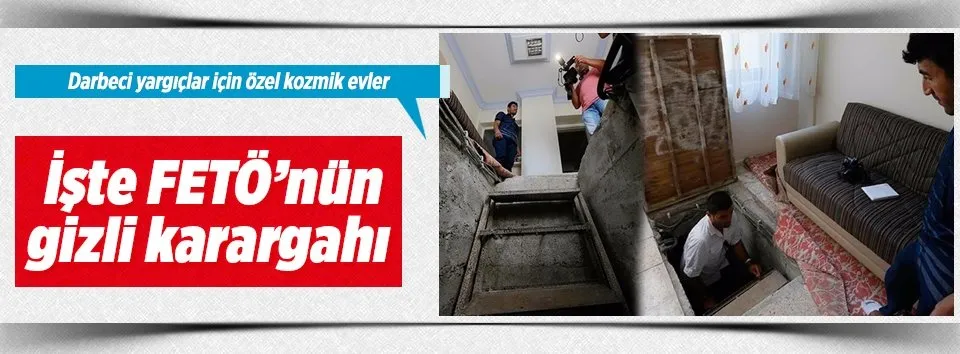 Darbeci yargıçlar için özel kozmik evler