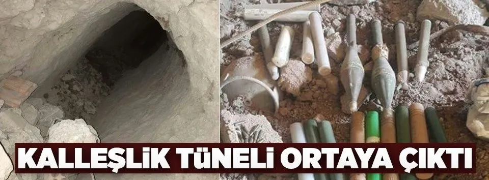 Kalleşlik tüneli ortaya çıktı