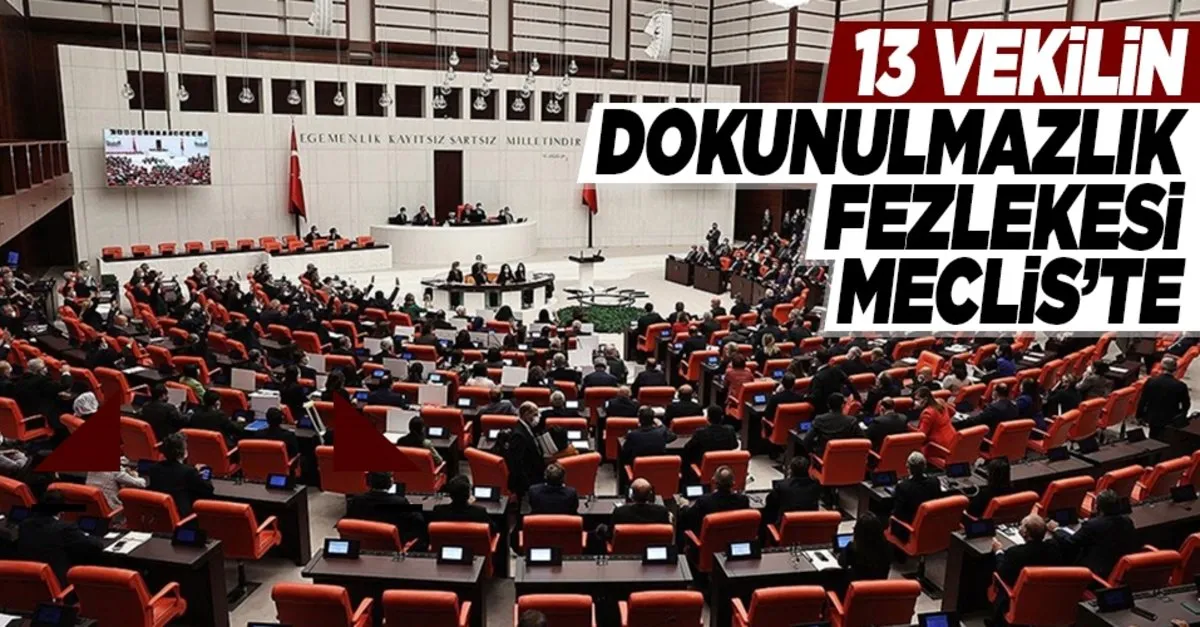 Son Dakika Pervin Buldan Da Aralarinda 13 Milletvekili Hakkinda 16 Dokunulmazlik Fezlekesi Meclis Te Takvim