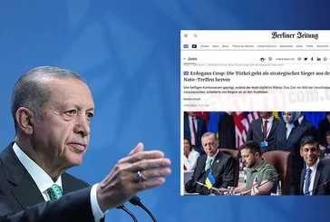Alman basını: Erdoğan NATO zirvesinin galibi