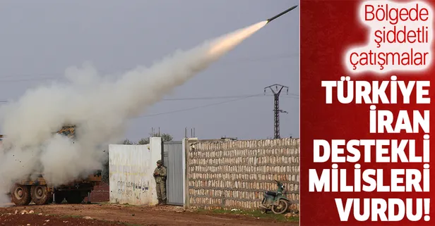 Son dakika: Türkiye İran destekli milisleri vurdu! Bölgede sıcak çatışmalar