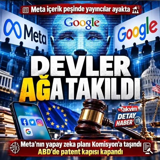 Meta’nın yapay zekâ şartları ortalığı karıştırdı, Google Avrupa ve ABD’de hukuk duvarına çarptı