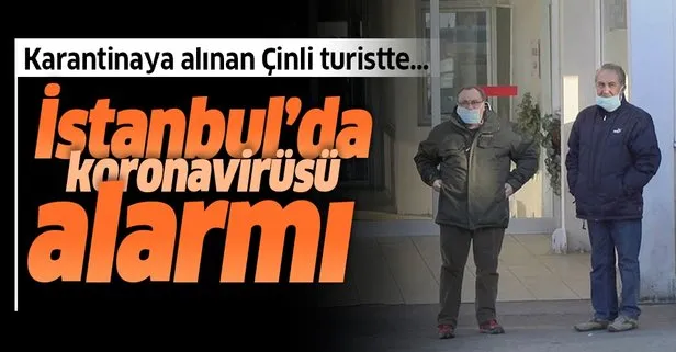 Çinli turistin sevk edildiği hastanede yoğun tedbir! Koronavirüsü İstanbul’da görüldü mü?