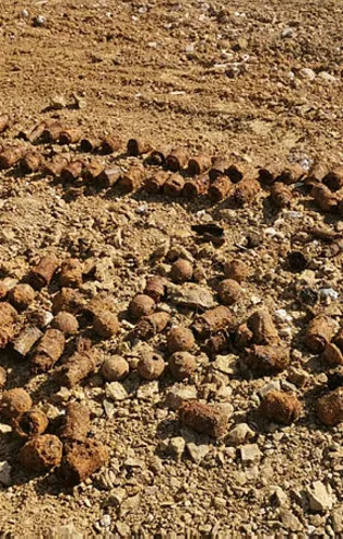 Toprağa gömülü yüzlerce bulunmuştu! Bombaların sırrı çözülüyor! Yer: Balıkesir