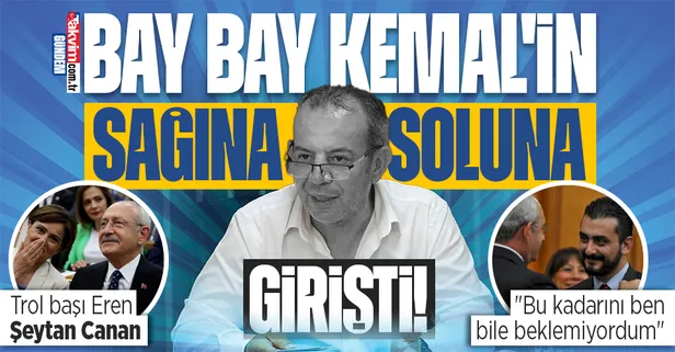 CHP'de kavga bitmiyor! Tanju Özcan Eren Erdem'i ve Canan Kaftancıoğlu'nu yerden yere vurdu...