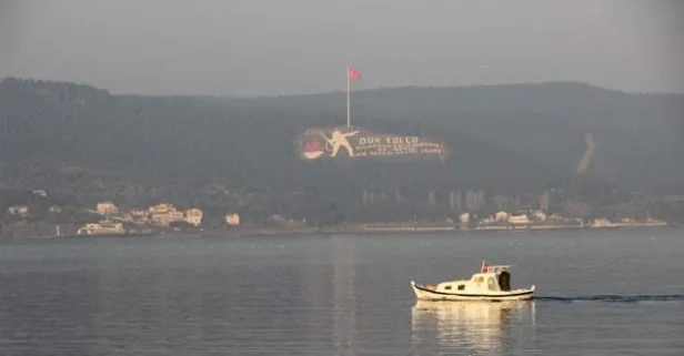 Çanakkale Boğazı'ndaki yoğun sis