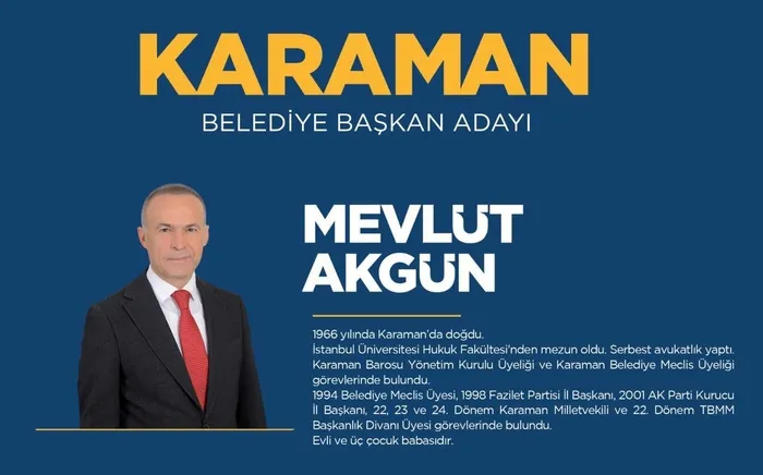 Mevlüt Akgün kimdir, kaç yaşında? AK Parti Karaman Belediyesi başkan adayı kim oldu? 31 Mart 2024 Karaman yerel seçim belediye başkan adayları-3