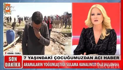 Müge Anlı gözyaşları içinde duyurdu: 7 yaşındaki Cumali Timi’den acı haber