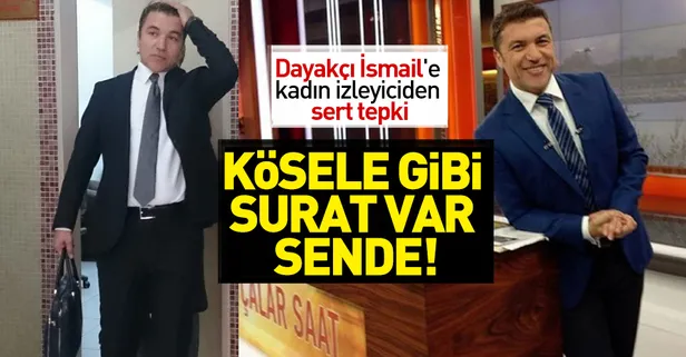 Kadın izleyiciden Küçükkaya'ya sert tepki