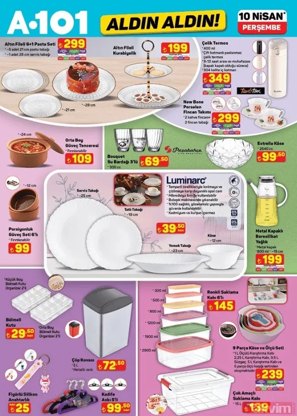 Şarjlı kahve & baharat öğütücü geliyor: A101 Market 17 Nisan aktüel kataloğu! - 20