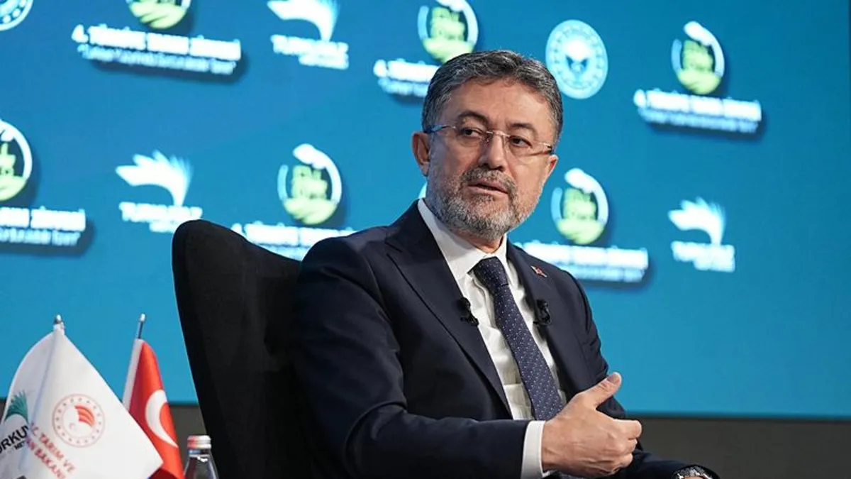 Bakan Yumaklı Turkuvaz Medya tarafından düzenlenen 4. Türkiye Tarım Zirvesi'nde!