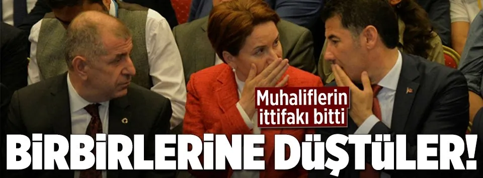 Muhaliflerin ittifakı bitti