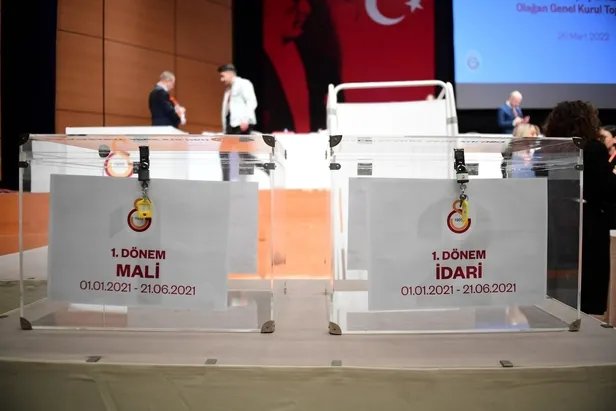 Galatasaray'da olaylı Mali Genel Kurul! "Masaya yumruk vurdum!" Mustafa Cengiz ve Burak Elmas ibra...-3