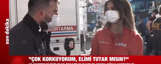 İnciyi enkaz altından kurtaran UMKE Görevlisi Edanur Doğan: Enkaz altındayken toprak kaydı ama çıkmadım, iyi ki buradayım