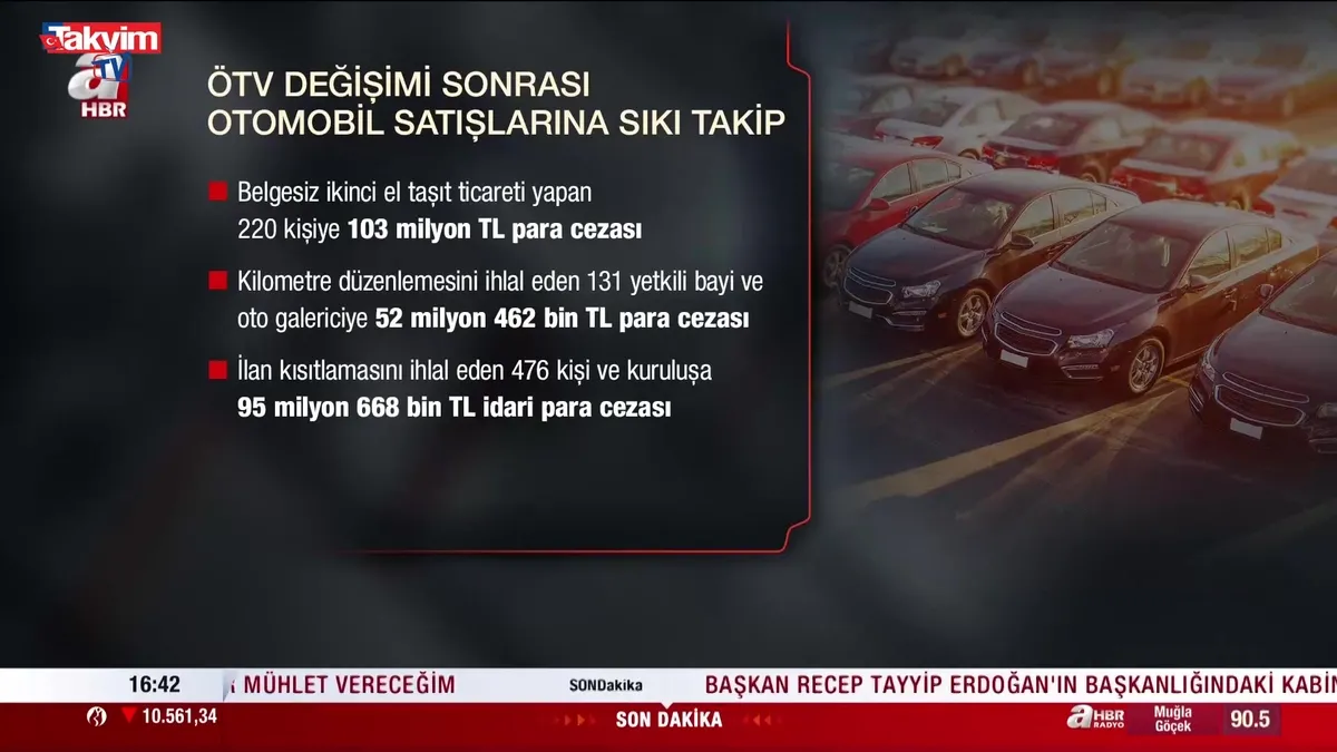 ÖTV fırsatçılarına yakın takip!