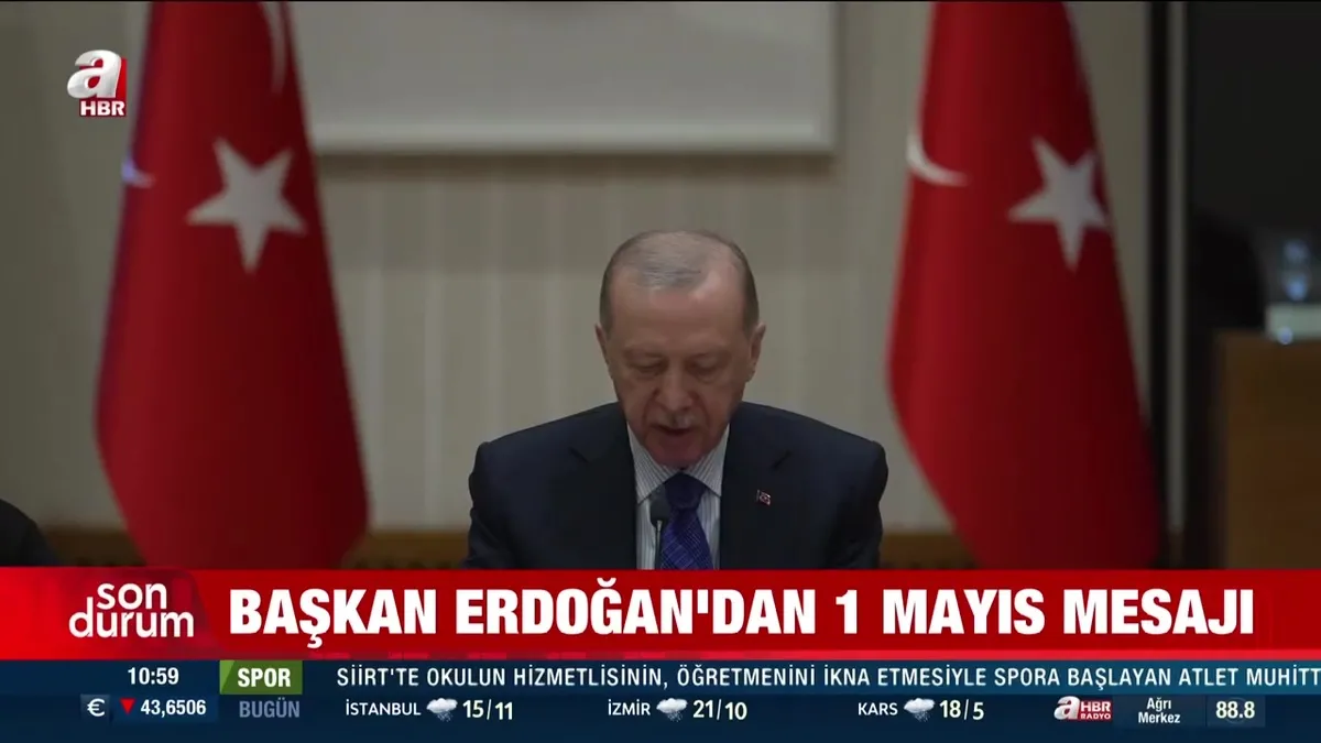 Başkan Erdoğan 1 Mayıs’ta emekçileri Külliye’de kabul etti