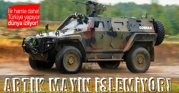 Savunma sanayiiden bir hamle daha! Cobra II'ye yeni özellik! Artık mayın işlemiyor!-1