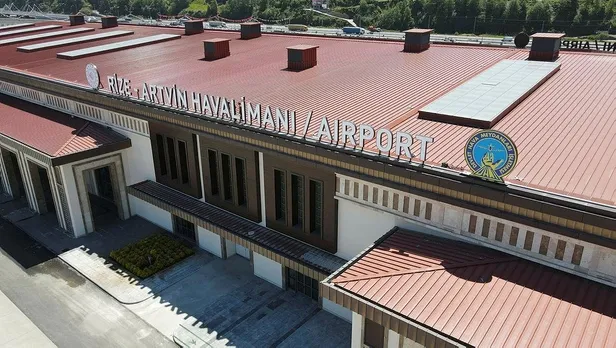 Rize-Artvin Havalimanı’na ilk yolcu uçağı indi! Başkan Erdoğan'a özel teşekkür-10