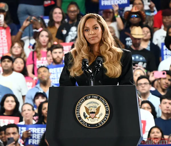 Beyonce Kamala Harris mitinginde! Hollywood yıldızları saflarını belirliyor - 1