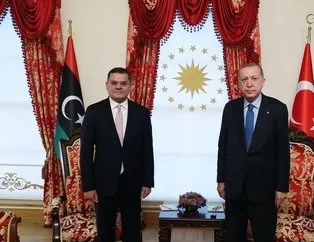 Başkan Erdoğan, Libya Başkanı Dibeybe’yi kabul etti