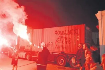 Komşudan ders: Mermilerin İsrail'e gitmesine izin vermediler