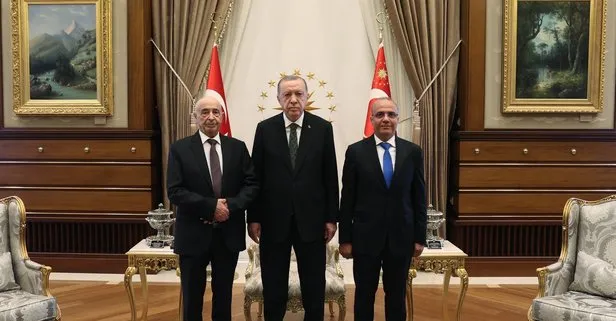 Başkan Erdoğan’dan Külliye’de ’Libya’ görüşmesi: Akile Salih ve Abdullah el-Lafi’yi kabul etti