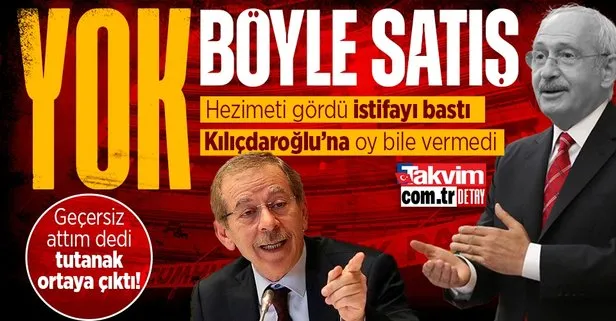 Abdüllatif Şener CHP’den istifa ettiğini açıkladı! İkinci tur için umut yoktu çıkışı: Kılıçdaroğlu’na değil Sinan Oğan’a oy verdim