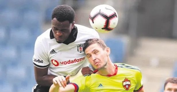 Beşiktaş, Cska’ya farklı yenildi