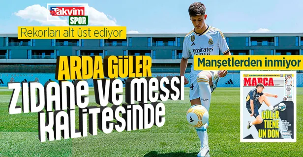 Arda Güler Messi’yi bile solladı! Rekorları alt üst ediyor