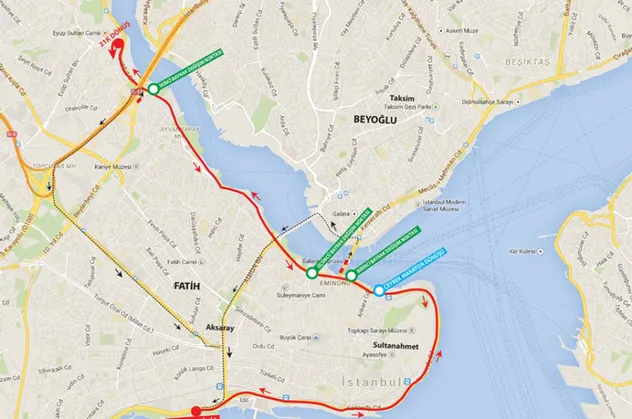 SON DAKİKA: 42. İstanbul Maratonu nedeniyle pazar günü bazı yollar trafiğe kapatılacak