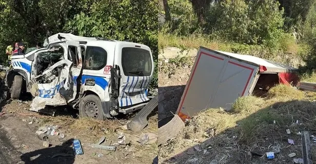İzmir’de facia! Freni patlayan tır 10 aracı biçti: 1 polisimiz şehit oldu