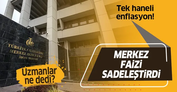 Merkez Bankası faizi sadeleştirdi