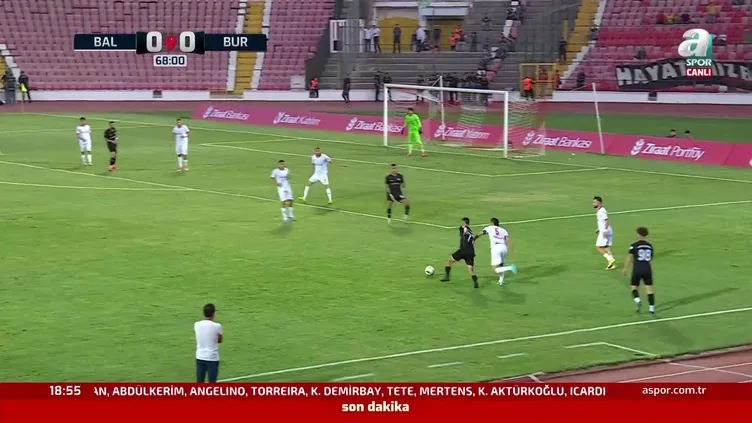 GOL | Balıkesirspor 0-1 Burhaniye Belediyespor