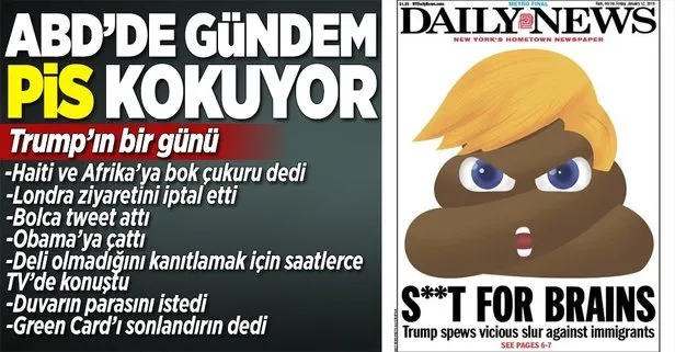 ABDde gündem pis kokuyor!