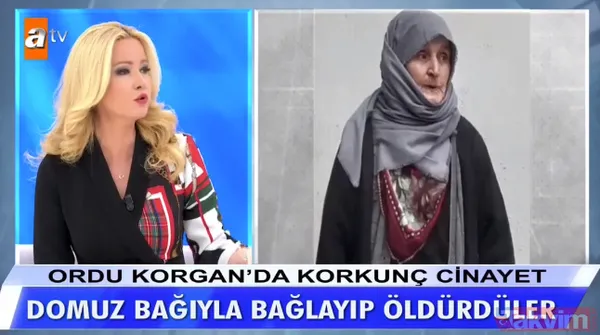 Müge Anlı 'da domuz bağıyla bağlı halde çarşafa sarılı bulunan Makbule Sarı cinayetinde son dakika! Zanlılardan itiraf geldi... - 5
