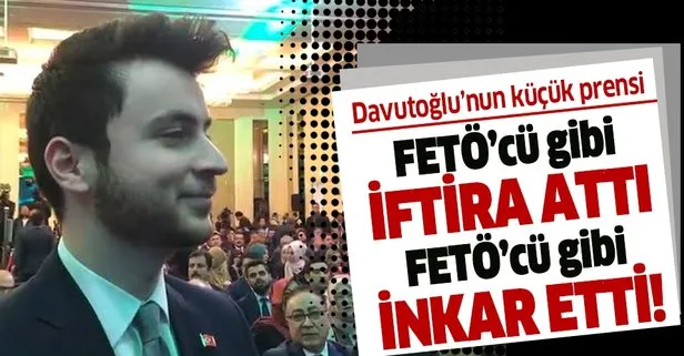 Davutoğlu'nun küçük prensi kıvırdı!