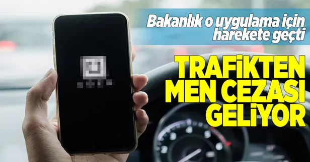O uygulamaya trafikten men cezası geliyor