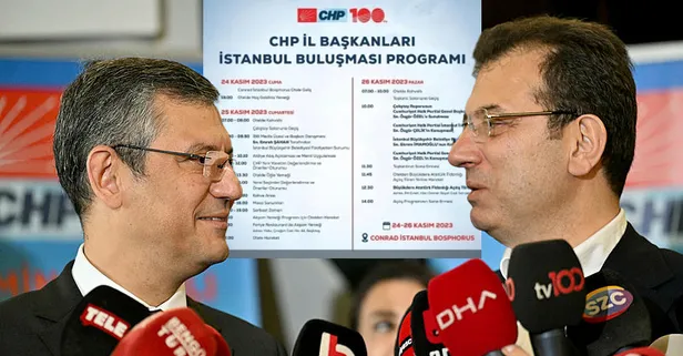 İmamoğlu'ndan lüks otel köşelerinde 81 il başkanıyla korsan toplantı! Bütçe İBB'den mi? Özgür Özel gergin genel merkez karıştı