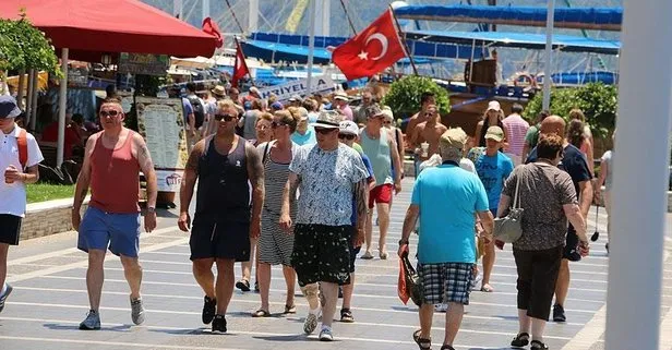 En çok Alman turist geldi