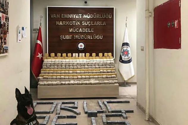 Van'da 282 kilo 630 gram eroin ele geçirildi